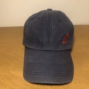 Disney Parks Walt Disney Mickey Mouse Navy Blue Dad Cap Mickey in Red